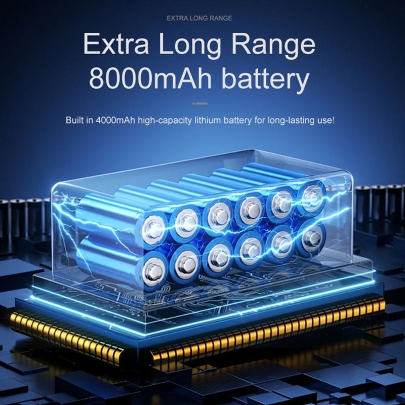 Powerful Industrial Duct Fan 130000RPM Advanced Fan Innovative Violent Blower for Gamers and Outdoor Enthusiasts