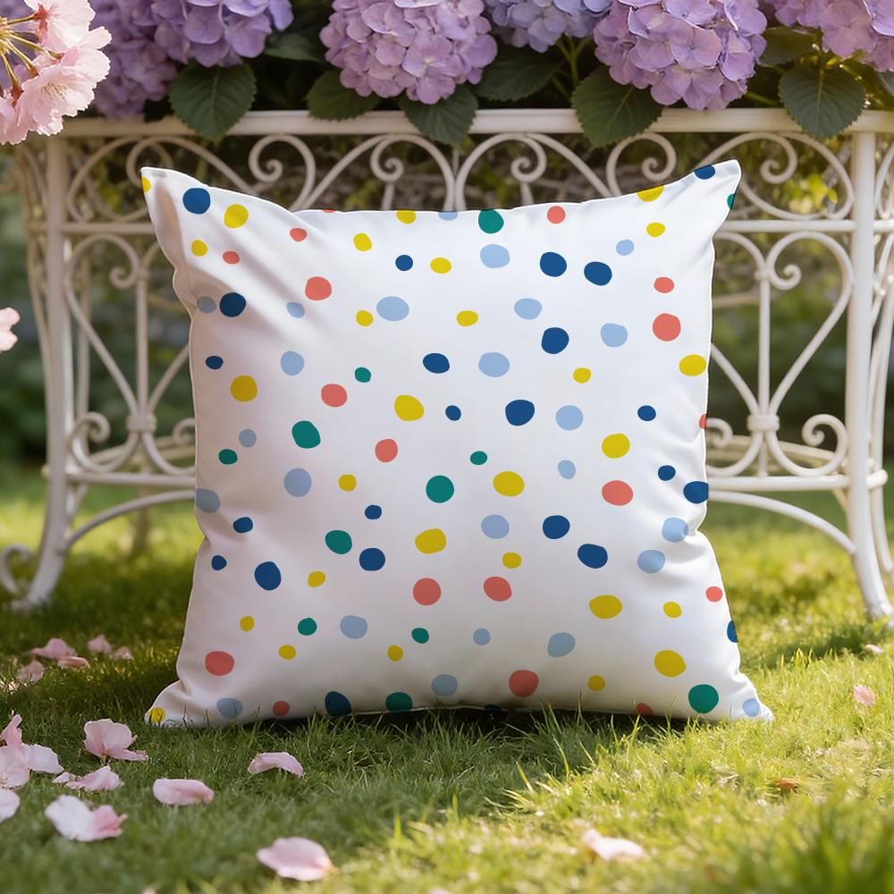 Nordic simple dots Cushion Cover Home & Car Dual-Scene Pillow Cover: Reversible for Premium Comfort