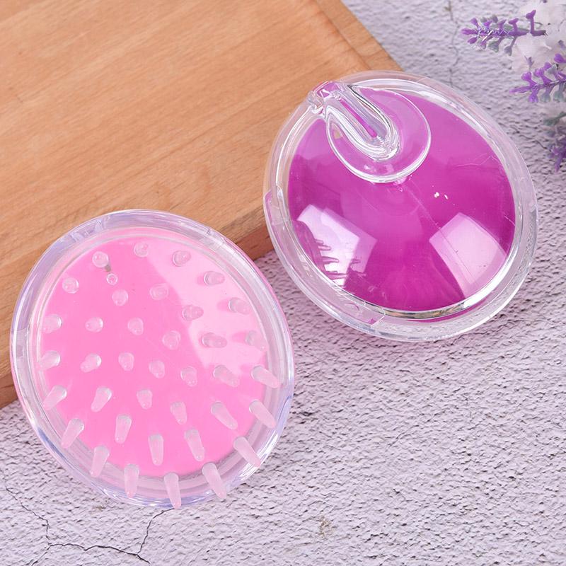 Silicone Head Body Massager Shampoo Scalp Massage Brush Hair Washing Comb Body