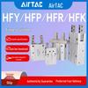 AirTAC HF Series Finger Cylinders: HFZ, HFK, HFKL, HFY, HFR In Sizes 6/10/16/20/25/32/40 with Variants N, F, B