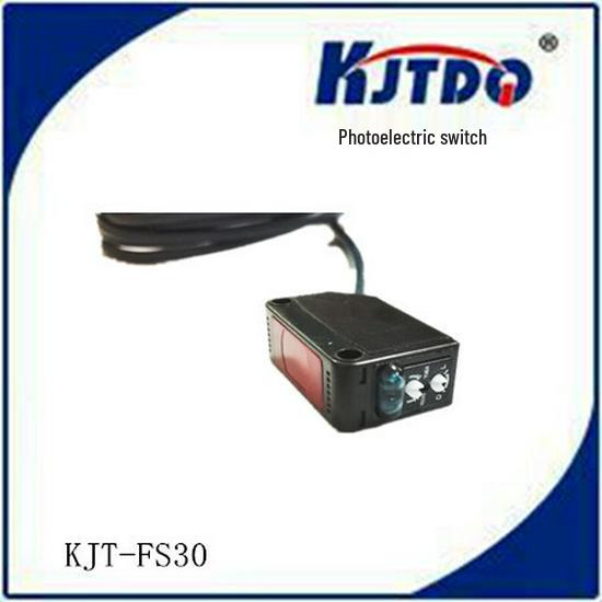 FS30 Square Photoelectric Sensor, Diffuse Reflection, 3-Wire NPN, NC/NO, 24V KJT Series