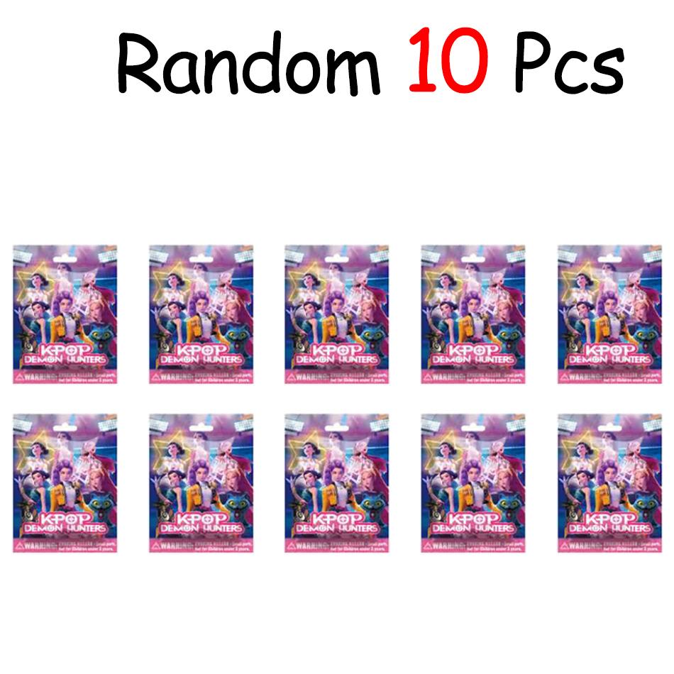 24pcs Random Blind Box 5-12cmAnime KPop Demon Hunters Girl Group RUMI MIRA ZOEY Figure Action Pvc Model Toys Ornaments Gifts