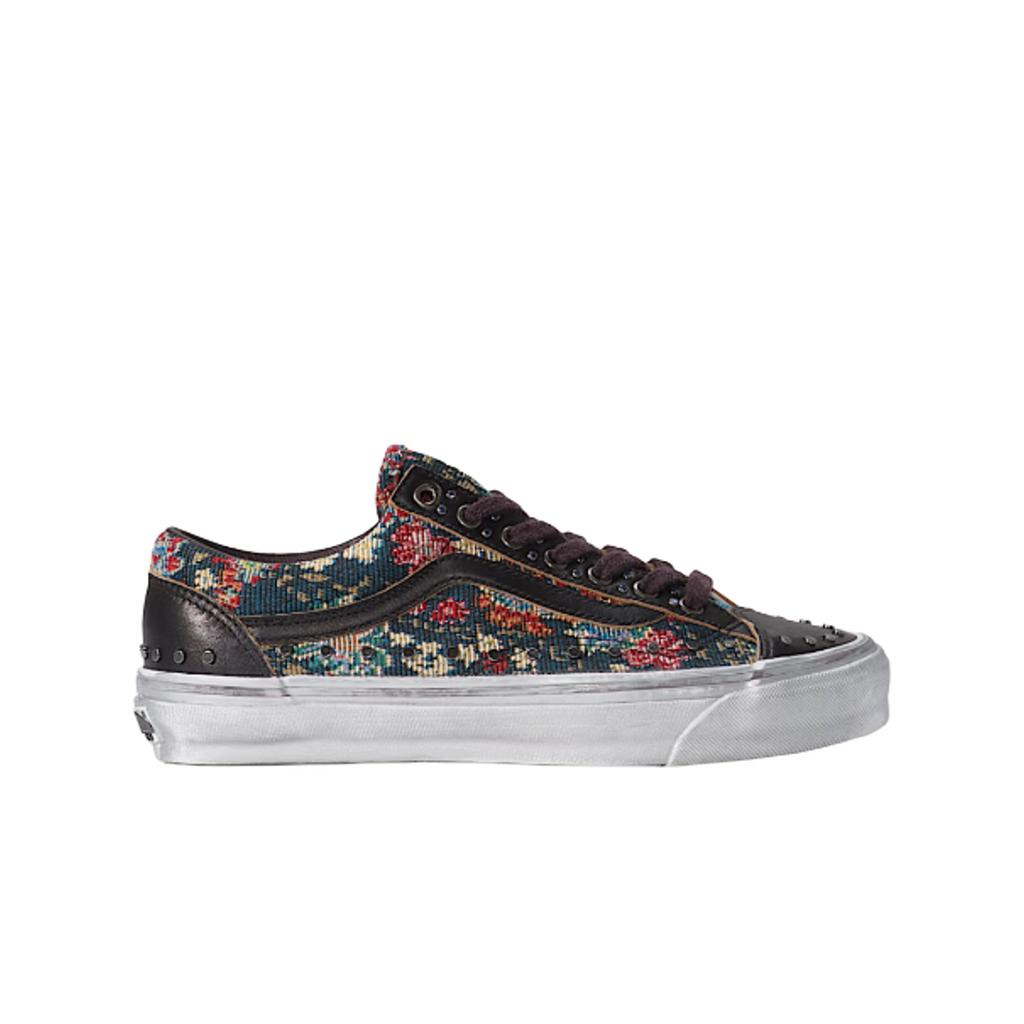 Vans Old Skool 36 Vibram Black Floral Unisex Sneakers Floral-Black VN000D2GBLA