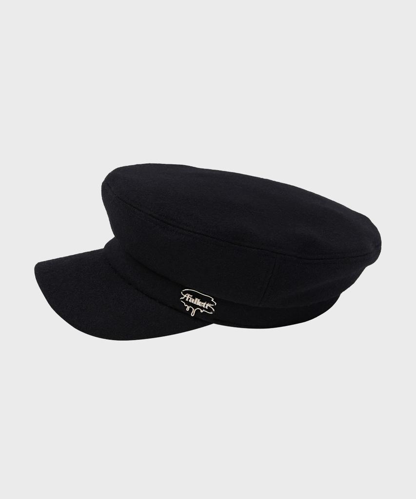 FALLETT News Boy Cap Black