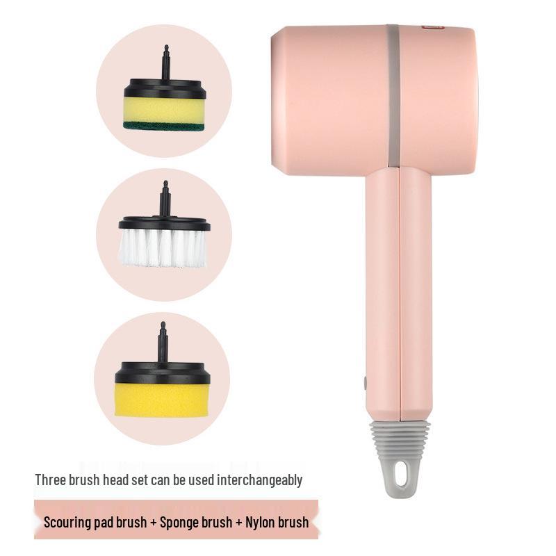 Multifunctional Handheld Electric Cleaning Brush for Kitchen, Bathroom, Bowls, and Shoes