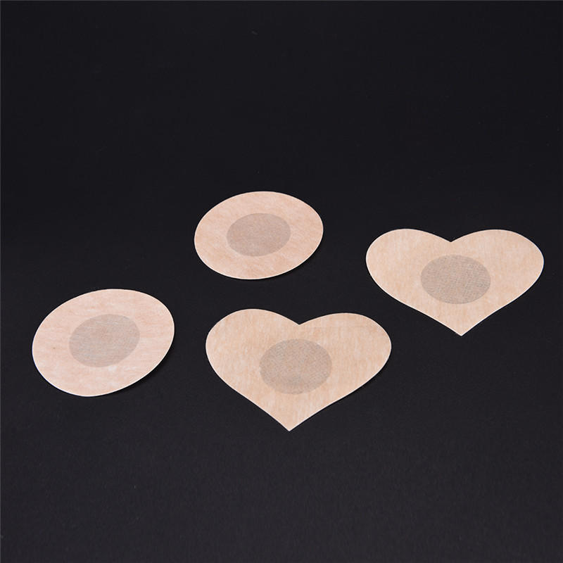 10Pcs Heart Round Petal Adhesive Breast Nipple Cover Sticker Bra Pad Patch
