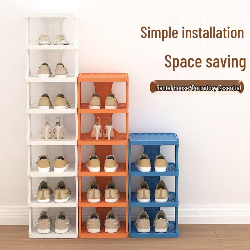 Popular Space-Saving Multi-Layer Shoe Rack - Compact Folding Shoe Storage for Home Entryway