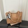 New Autumn and Winter Texture Commuting Large Capacity Fashion Shoulder Bag Silk Scarf Tote Bag Shoulder Underarm Bag Women