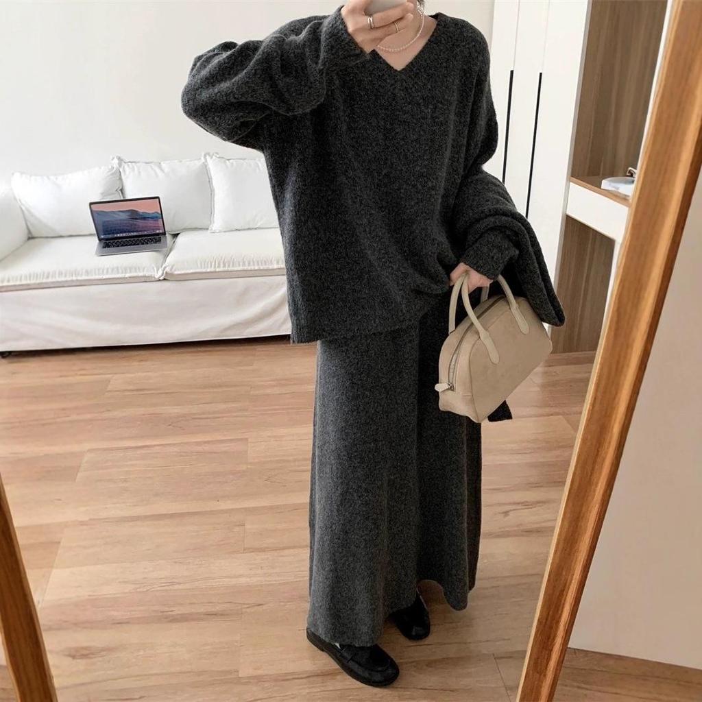 Damen Herbst/Winter 2025 Stilvoller Strick-Cardigan-Pullover mit lockerer Passform - Sanfter & Süßer Stil