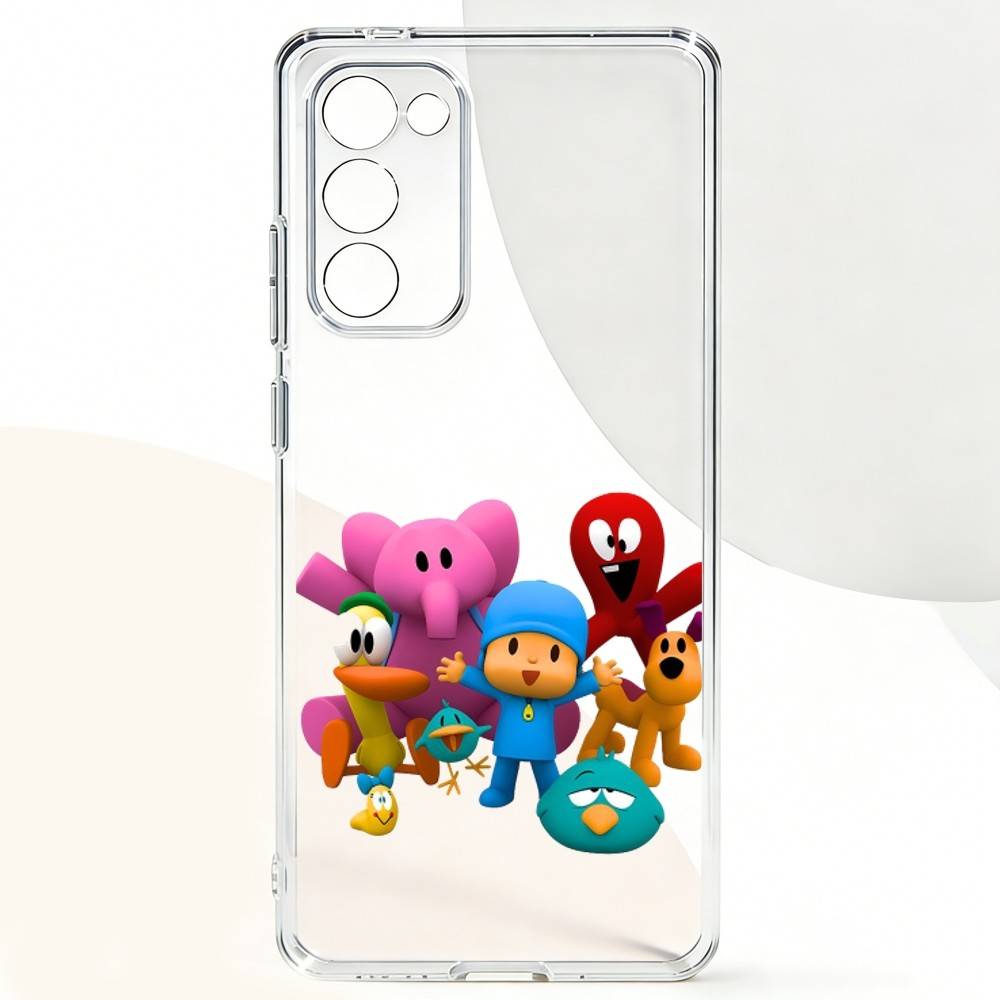 C-Cartoon P-Pocoyos Cute Phone Case For Samsung Galaxy A91,80,73,72 ,71,53,52,32 ,31,22,21s,20,Transparent Case