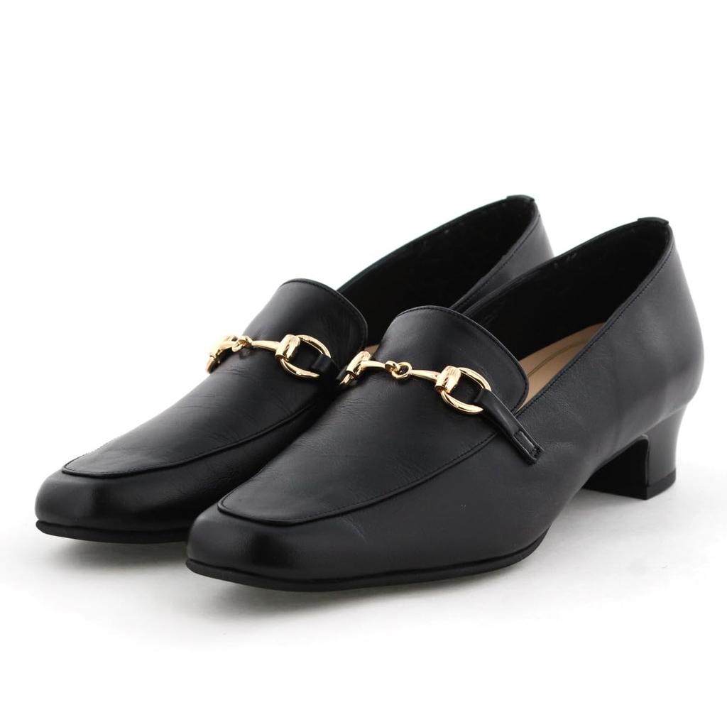 HIMIKO Himiko Bit Design Heel Loafers 605003 Black 235 / / /