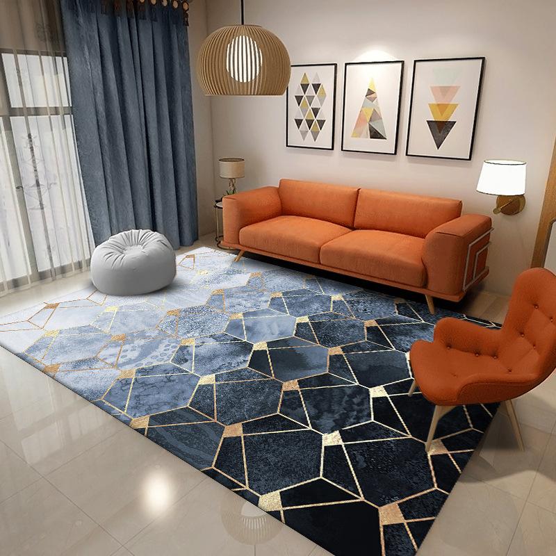 Nordic Style Carpet Simple Coffee Table Living Room Sofa Bedroom Bedside Carpet Household Large Area Carpet Mat