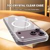 Clear‑Series Dual‑Composite Armor Magnetic Shockproof TPU+Acrylic Phone Case, Transparent Protective Cover For iPhone 17 Pro Max