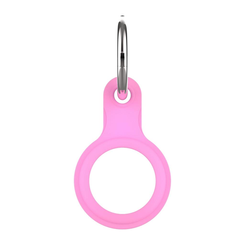 Pink TPU Protective Case Cover Compatible with AirTag