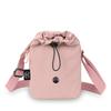 Commuter Kettle Shoulder Bag Women's Lightweight Outdoor Sports Mobile Phone Crossbody Bag Drawstring Small Square Bag