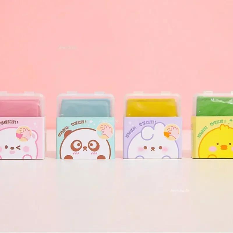Plasticiteit Rubber Zachte Gum Veeg Kleurrijk Kneedbaar Rubber Voor Kunst Schilderen Ontwerp Schets Tekenen Schrijfwaren Leuke Gum Voor Kind