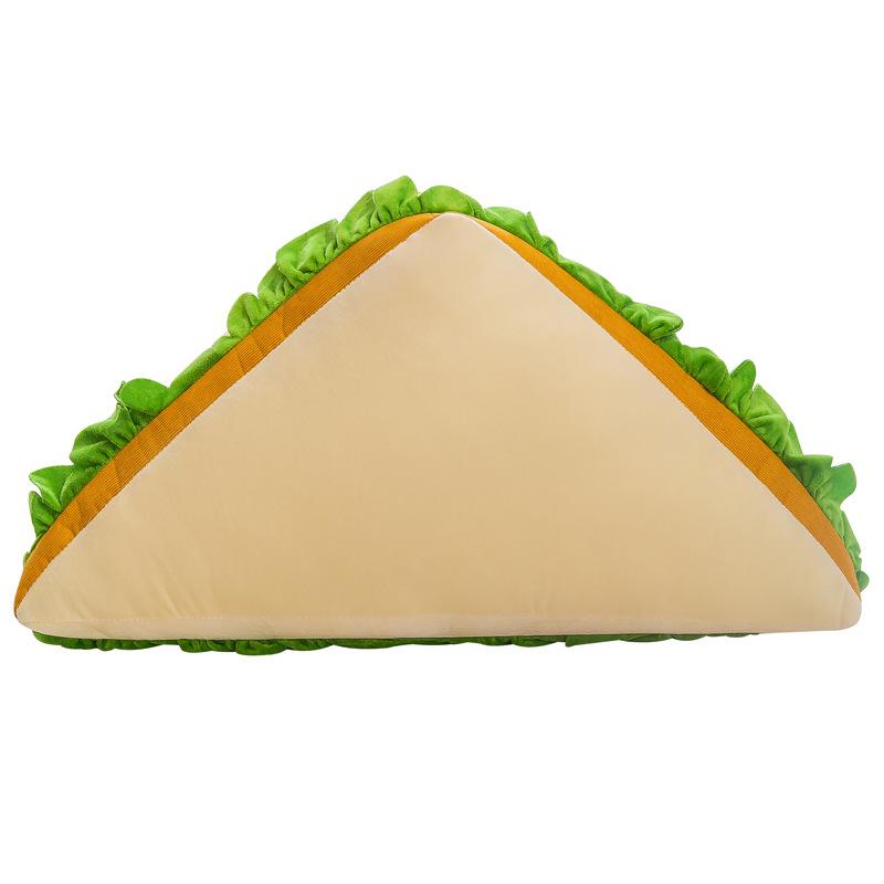Simulated Sandwich Pillow Plush Toy Large Sofa Cushion Creative Gift for Girls