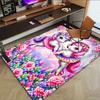 1PC Unicorn Non-Slip Floor Carpet Compatible for Office&Living Room&Bedroom&Dining Room -  Soft & Pattern, Vibrant Colors-H0394
