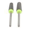 2pcs Tapered Barrel Nail Drill Bit Tungsten Steel Fast Remove Manicure Tool Nail Polish Bit for Acrylic Hard Gel