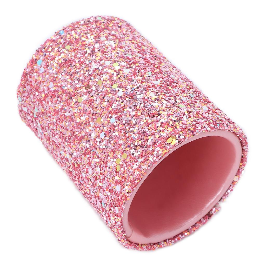 Simple Cosmetic Brush Barrel Organizer Travel Portable Makeup Brush Storage Box Holder (Pink)