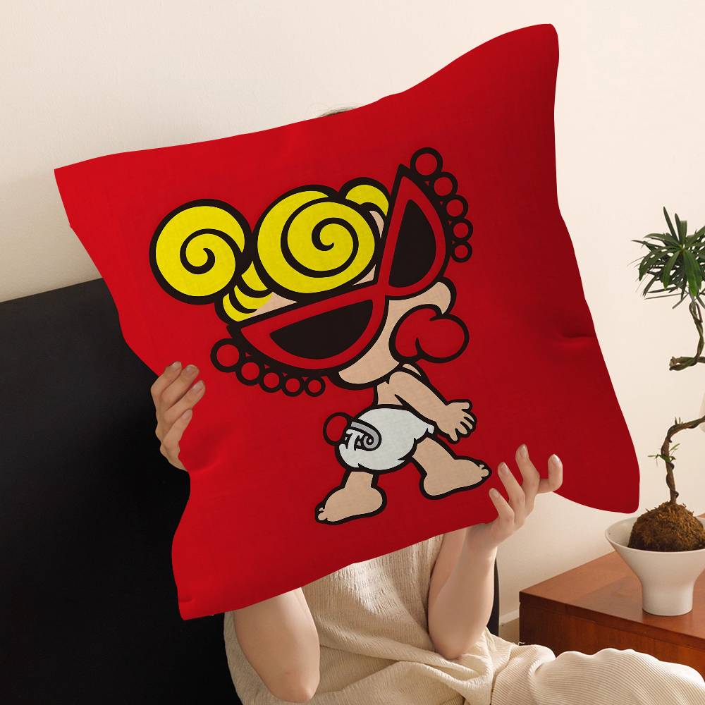 Japan brand H-Hysteric M-Mini logo Pillow Covers Cartoon Sofa Decorative Home Double-sided Printing Cute Cushion Cover
