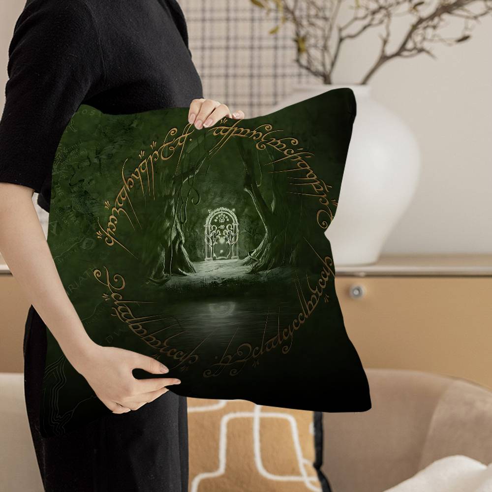 The L-Lord Of The R-Rings Personalized Pillow Cover Kids Bedroom Wild Party Decor Pillowcase Kid Birthday Shower Gift