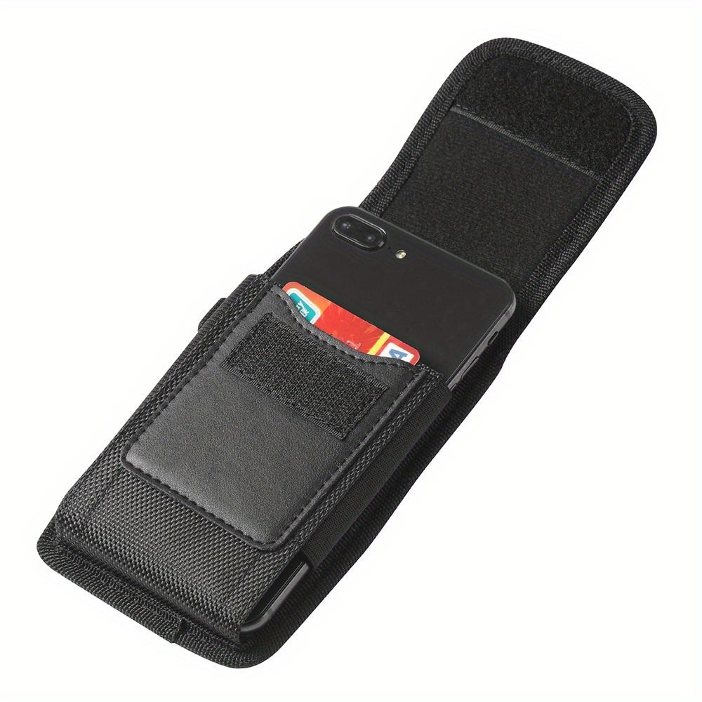 3.5-6.8inch Phone Nylon Pouch Cell Phone Belt Clip Carrying Holster Case Waist Bag for IPhone, Samsung Galaxy