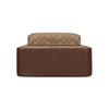 COACH Charlie 30 Daily Versatile Commuting Large Capacity Backpack Brand Classic Presbyopia Coated Canvas Backpack Large Size Women's Light Brown