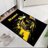 Custom Name Motorcycle Printed Carpet, for Office Chair Living Room Bedroom Kitchen Room Decor Gifts.