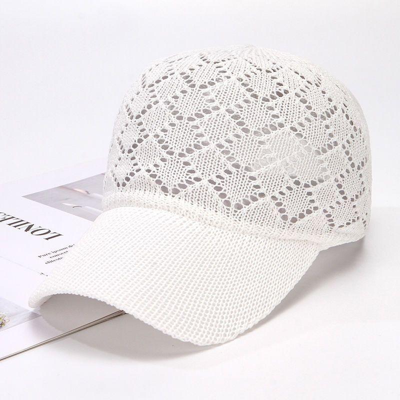 Hat Women's Summer Mesh Breathable Baseball Cap Casual Fashion Cap Outdoor Hollow Sunshade Sun Hat