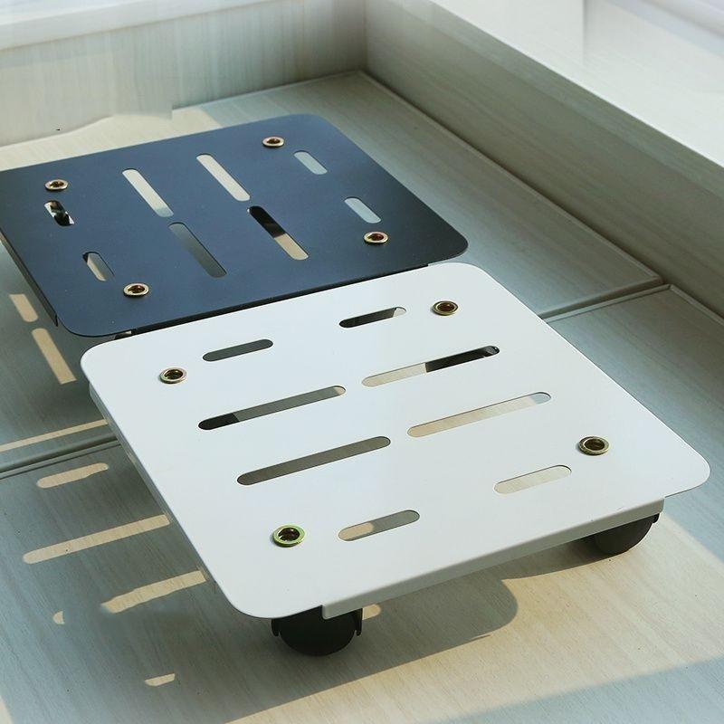 Indoor Outdoor Pflanztopf Untersetzer Bewegliche Metall-Pflanzenständer Drehbar Mit Rädern Pflanzen-Mobiltrolley Für Schwere Pflanzen