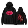Modische Hazbin Hotel Hoodies für Herren Damen Harajuku Lässige Sweatshirts Unisex Langarm Pullover Hoodie Streetwear