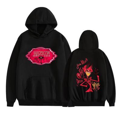 Fashion Hazbin Hotel Hoodies for Men Women Harajuku Casual Sweatshirts Unisex Long Sleeve Pullover Hoodie Streetwear