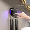 Luxury Minimalist Wall-Mounted UV Sterilizing & Drying Travel Toothbrush Holder