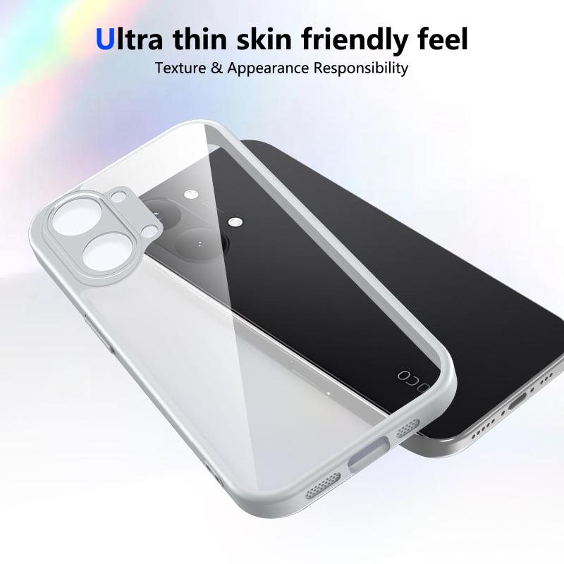 EUCAGR HD Clear PC Hard Case For Xiaomi POCO X8 Pro Max Back TPU Bumper Shockproof Transparent Phone Cover For Xiaomi POCO X8Pro