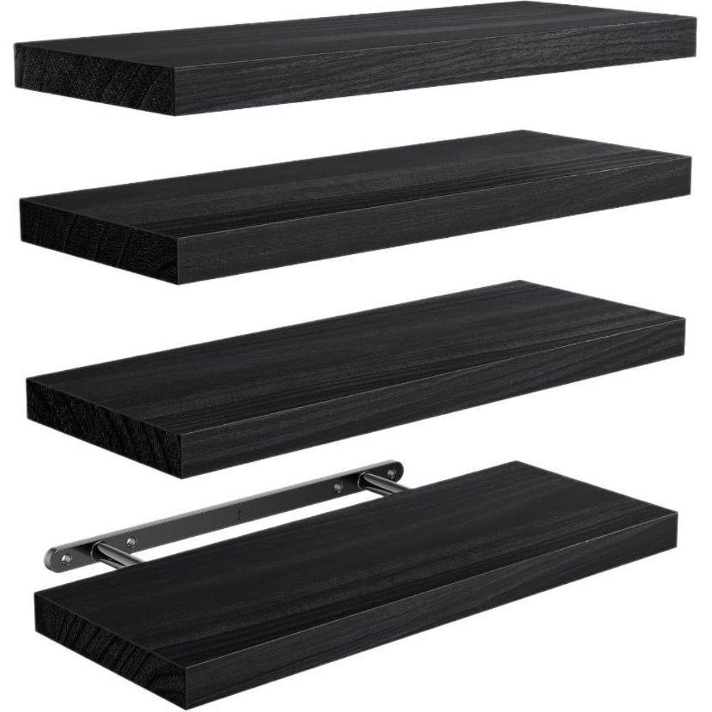 1pc Deeper Storage Shelf Wooden Bathroom Shelves Floating Shelves  for Living Room Bedroom Kitchen