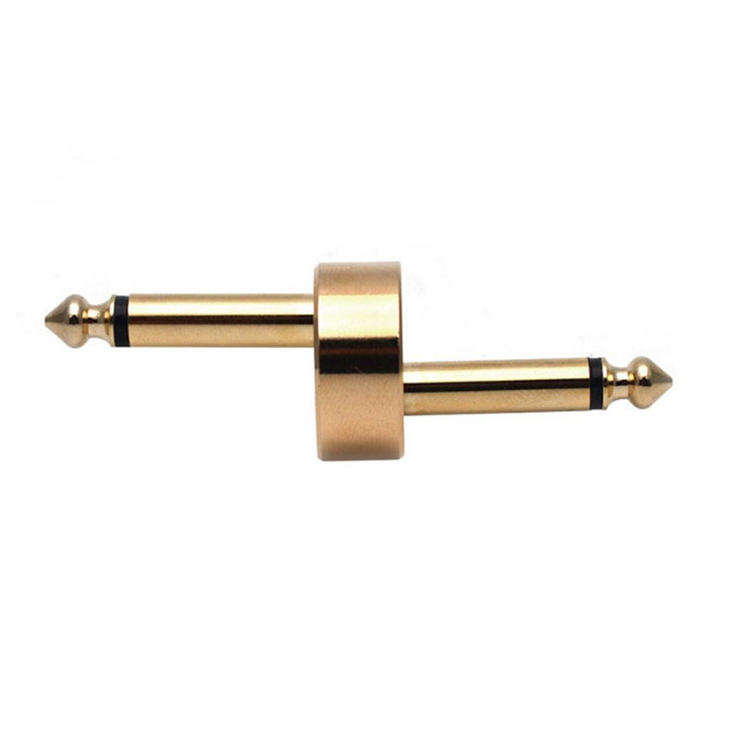 Professional Guitar Pedal Cables Space Saving Guitar Patches Cables Pedal Board Cable Metal Texture for Pedalboards