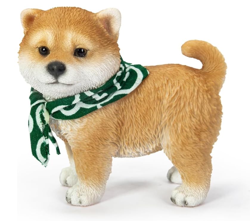 Ubia Mameshiba x 5 x cm Doll Figurine Animal Garden Decoration Dog Left-Facing 8.5 8.3 H23073-1