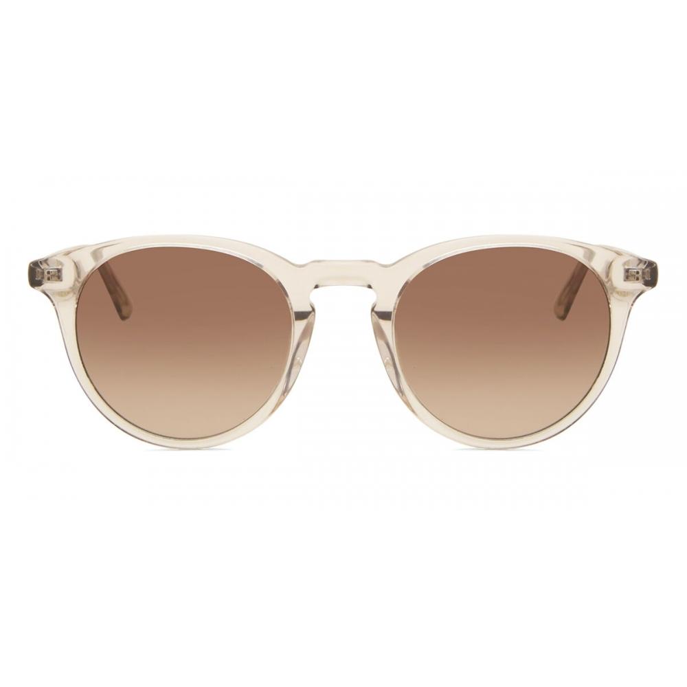 

Messy Weekend Depp Rose Brown Unisex Sunglasses Transparent Light Rose Pink/49-21-140