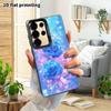 Phone Case: 2D Flat Samsung Galaxy A34 A35 M05 M06 S20 S22 S21 FE Plus 5G Protective Case, Couple Style, Pink Blue Rose, Christmas and Halloween Gift