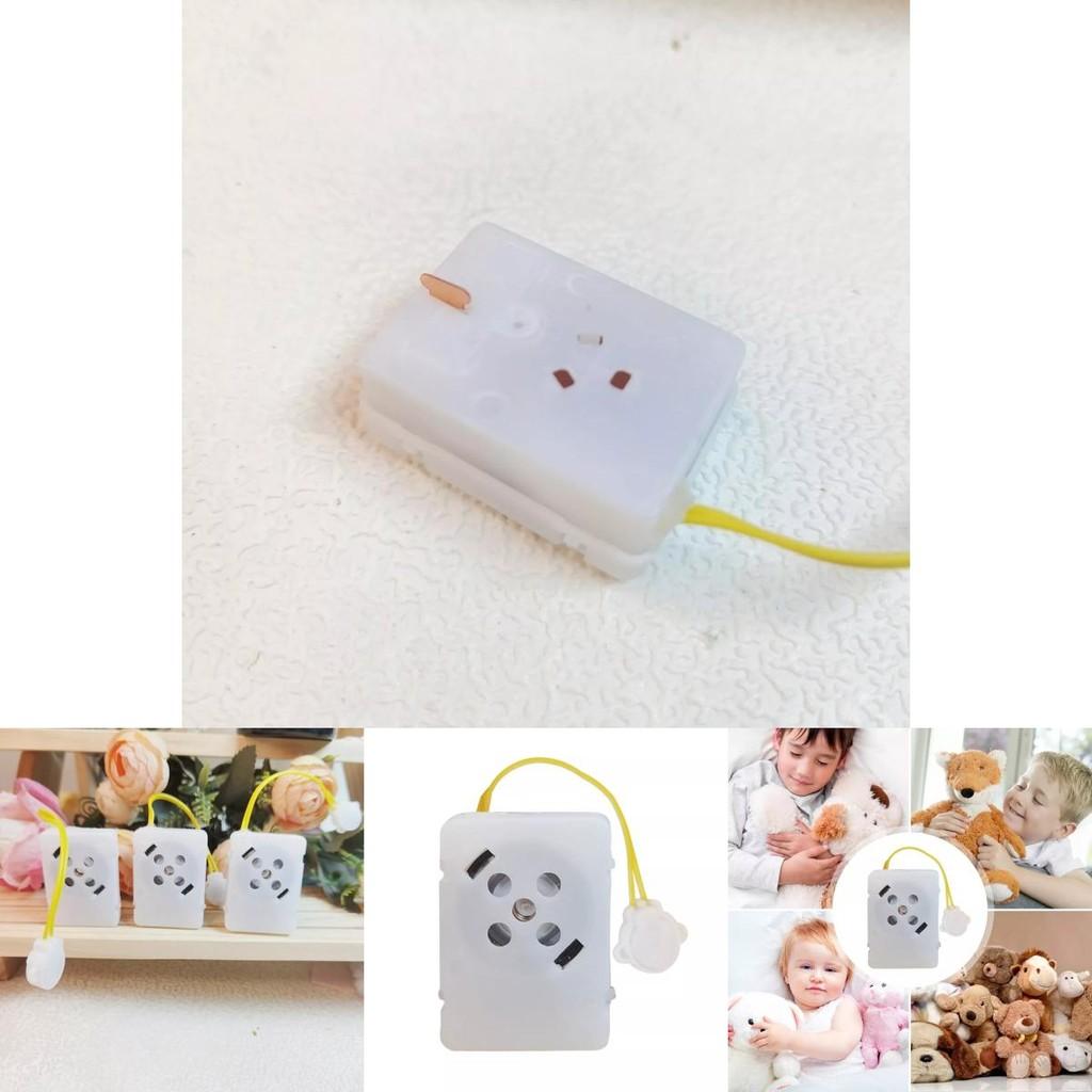 Aufnehmbares DIY Spieluhr Plüschtier mit 40 Sekunden hochwertigem Sprachrekorder für besondere Momente