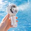Handheld Spray Fan with - Portable Rechargeable Fan for Outdoor