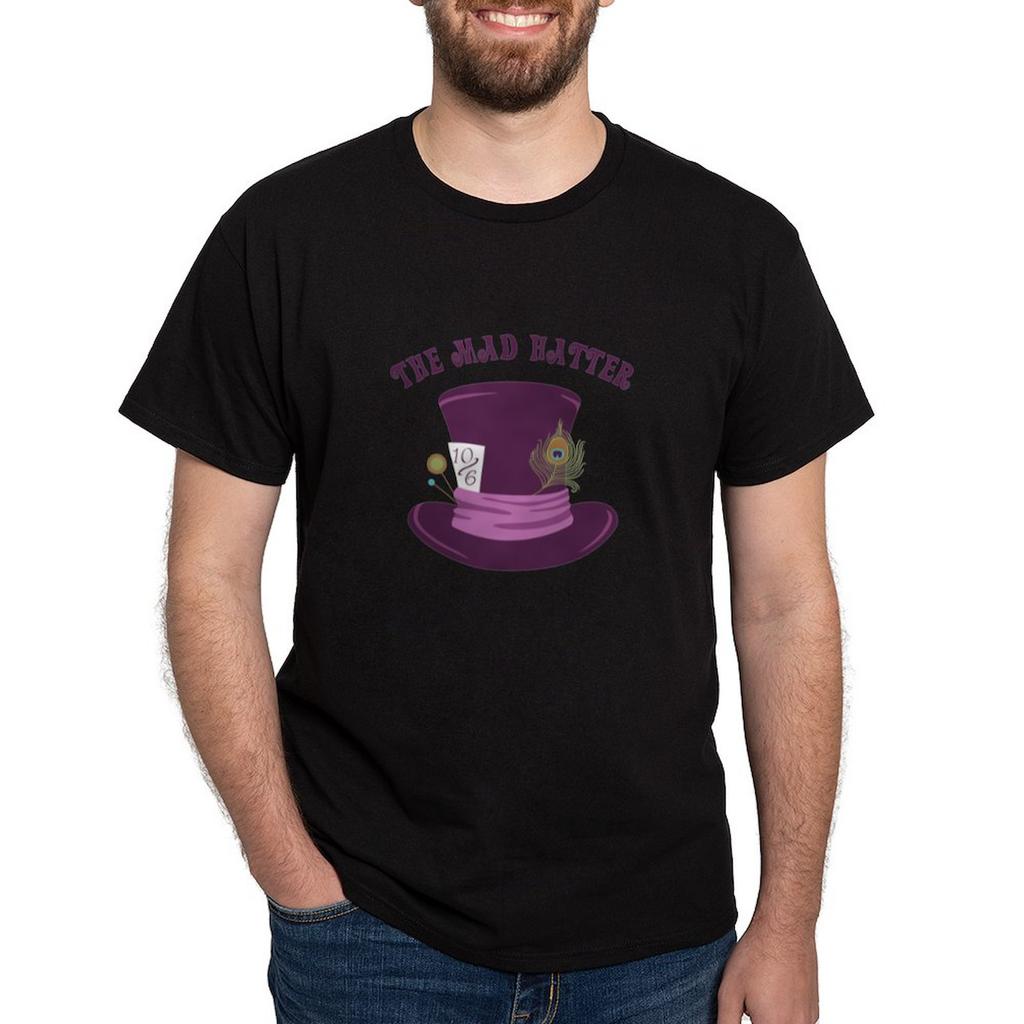 CafePress The Mad Hatter T Shirt 100% Cotton T-Shirt (1410387156)