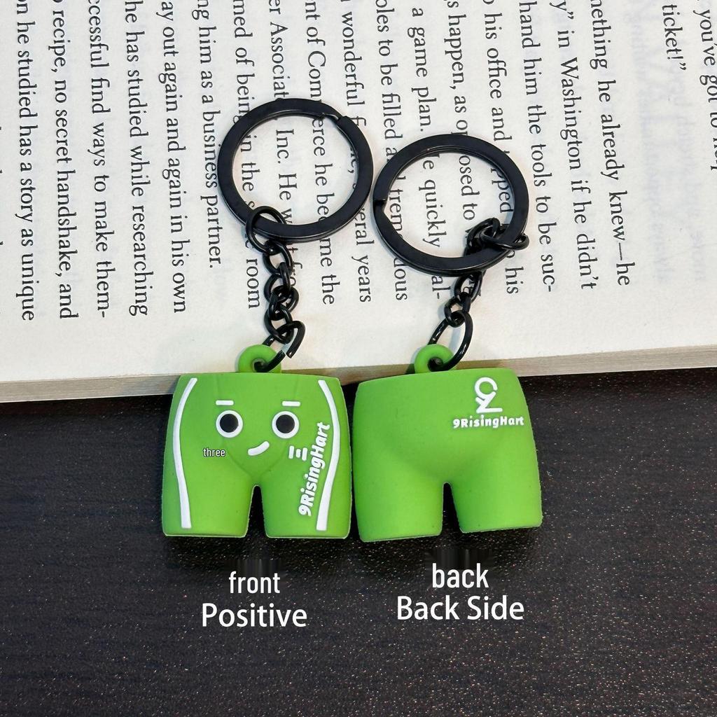 Miu Series Mini Barbell & Dumbbell Plate Keychain Bag Charm