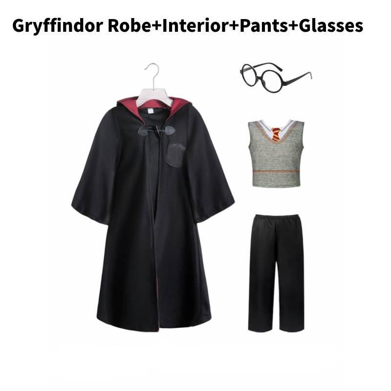 Harry Potter Cosplay Dress For Children Soft Polyester Material Perfect For Performance And Parties