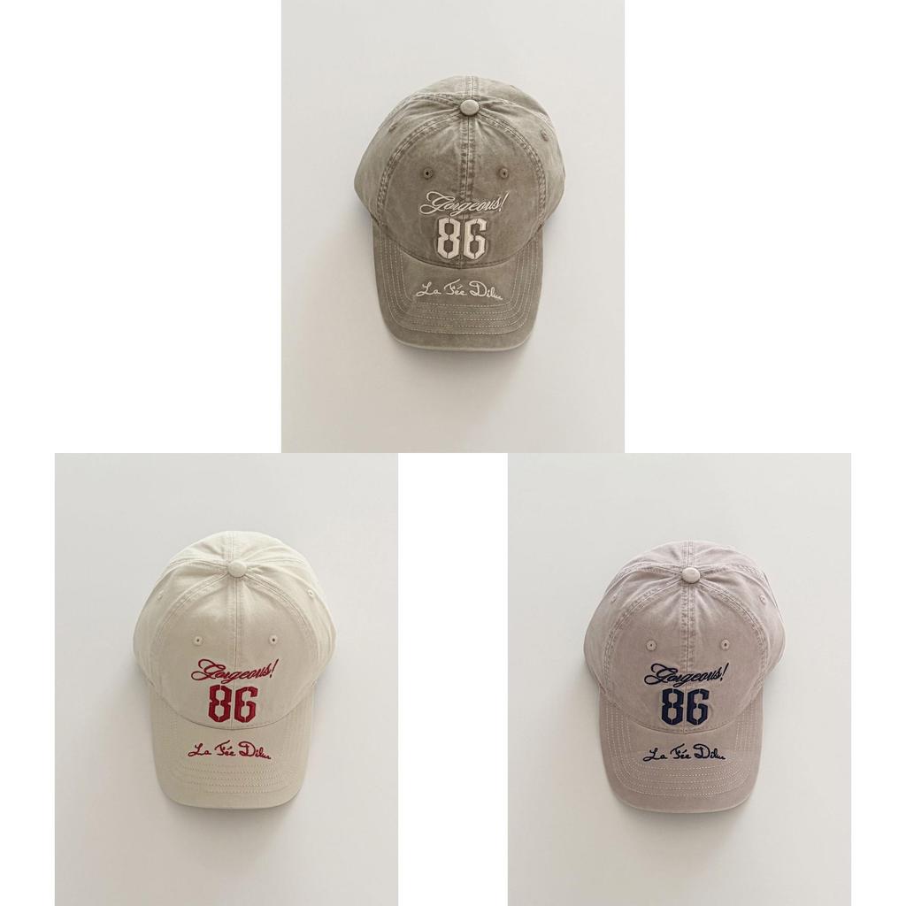 Vintage Cotton Baseball Cap With Embroidered Letter Design For Men And Women Sun Protection