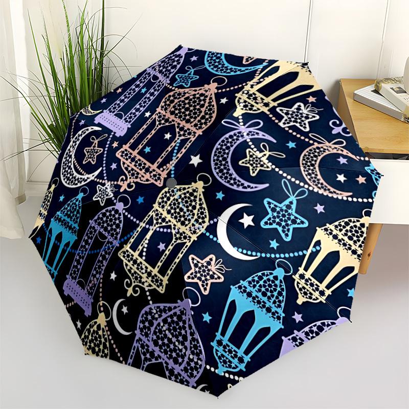 

1pc Ramadan Lanterns Automatic Open/Close Umbrella, Lightweight for Women/Men, Perfect Gift - for Everyday or Holiday Eventsyy251127069