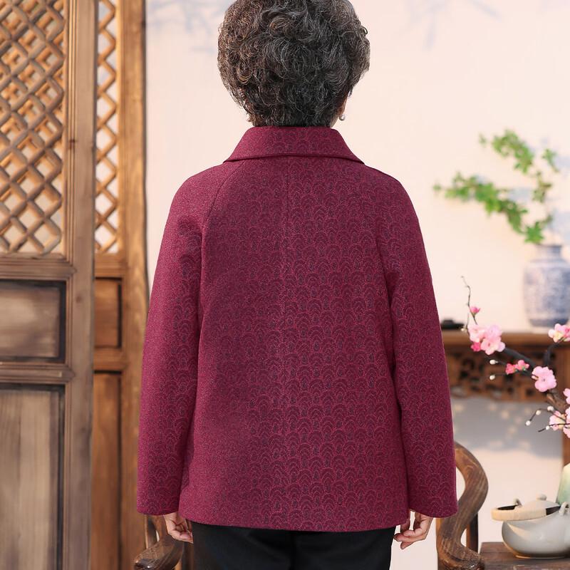 YUZHAOLIN Women's Mid-Aged/Elderly Wool Blend Jacket