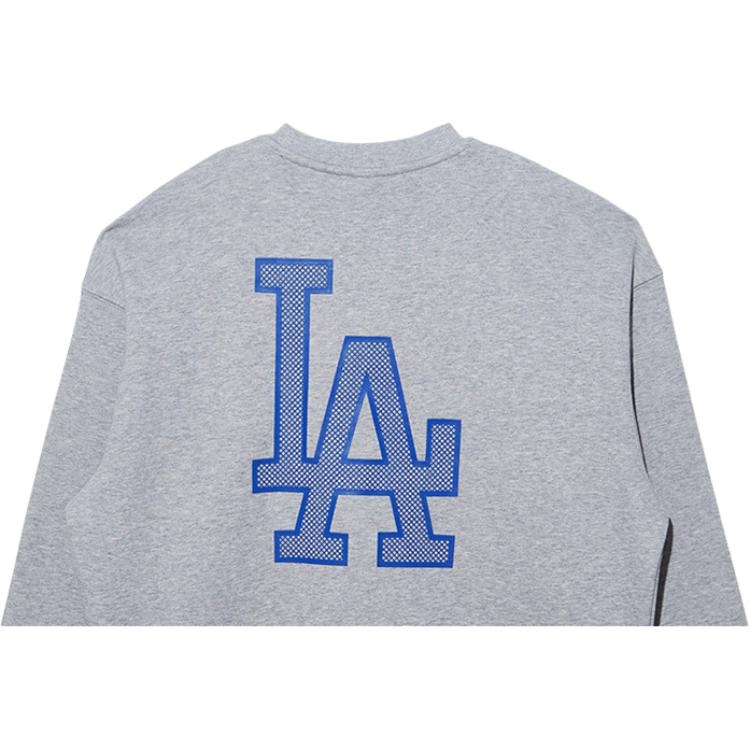 New Era MLB LA 3D Mesh Print Crewneck Pullover Fleece American Sweatshirt Unisex Sweatshirt 13338672