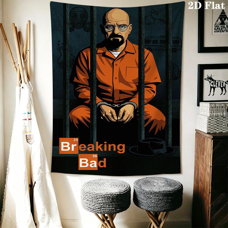 Bad Poster Art Tapestry Fashion Print Background Cloth Soft Work Of Art Wall Decoration